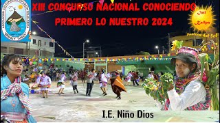 Carnaval de Congalla 4K  Huancavelica  IE Niño Dios  Conociendo Primero lo Nuestro 2024 [upl. by Pacheco]