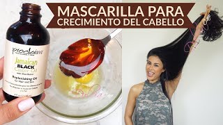 Mascarilla Para Ayudar A Crecer El Cabello Sano [upl. by Eimmak]