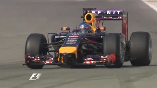 2014 F1 Bahrain Test 1 Day 2 FOM Highlights [upl. by Aibun]