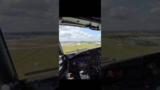 B737 cockpit landing videoCredits Skytravel737 [upl. by Eille278]