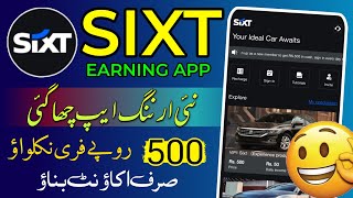 Sixt earning app  sixt earning app real or fake  real online earning app  make money online [upl. by Harpole612]