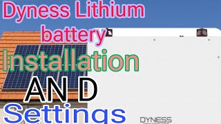 How To Install lithium battery amp Settings [upl. by Nelrsa433]