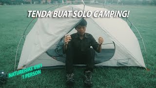 Review tenda naturehike vik1 buat solo camping  tenda ultralight [upl. by Strohben28]