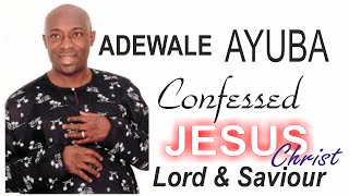 Adewale Ayuba TESTIMONY [upl. by Eelir449]