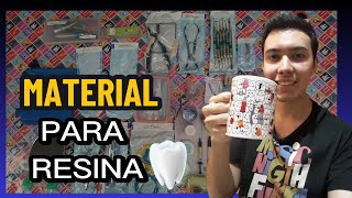 Materiales para hacer una resina dental  Instrumental odontológico nombres y funciones 🦷👈 [upl. by Mace]