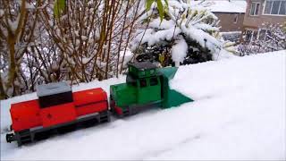 swift sixteen snowplough in action [upl. by Bohrer]