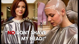 Forced Headshave By FriendHairdresser  Haircut Stories [upl. by Lynett635]