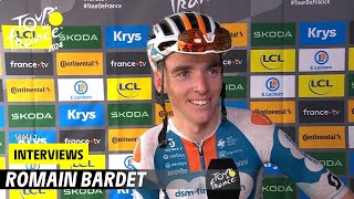 Postrace interview  Romain Bardet  Stage 1  Tour de France 2024 [upl. by Gairc125]