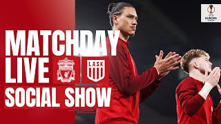 Matchday Live Liverpool vs LASK  Europa League buildup from Anfield [upl. by Eenor]