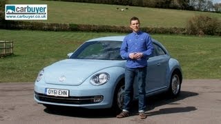 Volkswagen Beetle hatchback review  CarBuyer [upl. by Eelsnia]