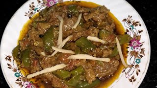 Shimla Mirch Keema  Keema Shimla Mirch Recipe  Capsicum Keema Recipe [upl. by Enelyahs]