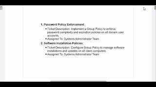 Ticket SysAdmin Group Policy and ADManager Plus [upl. by Amaleta908]