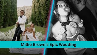 Millie Bobby Browns Epic Wedding Leaves Everyone Stunned [upl. by Abernon]