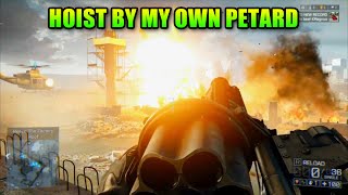 MG4 Duel  Hoist With His Own Petard  Battlefield 4 Gameplay [upl. by Mercer]