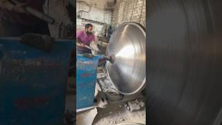 Making stainless steel dish handmade skill unitedstste shorts viralvideos [upl. by Adigun]