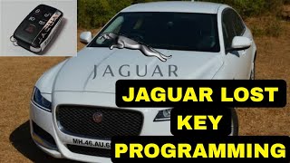 Jaguar Xf Key Coding  Lost Key Programming via JLR SDD [upl. by Hesler333]