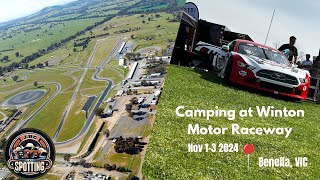 Winton Motor Raceway  November 2024  Camping [upl. by Esya]