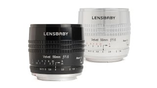 Lensbaby Velvet 56 Product Overview with Marcin Lewandowski [upl. by Enelyaj]