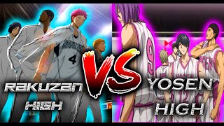 Rakuzan VS Yosen Emperor Eye VS Shield of Aegis [upl. by Adekahs]