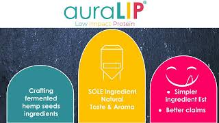 auraLIP  la startup qui créé des plats à base de graine de chanvre [upl. by Sul]