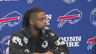 Bills news conference Damar Hamlin and Micah Hyde discuss Week 4 Bills win [upl. by Farmer]