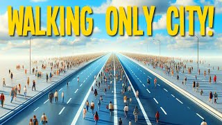 No Cars Allowed Watch Me Create a Walkers Haven in Cities Skylines 2 [upl. by Ayifa]