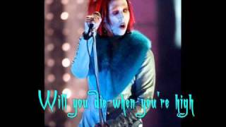 User Friendly  Marilyn Manson Lyrics Video w pic [upl. by Uehttam]