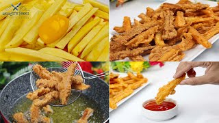 10 Min Snacks  Crispy Egg French Fries Recipe  একটি ডিম ও আলু দিয়ে মজাদার নাস্তা Egg French Fries [upl. by Ardnnek]