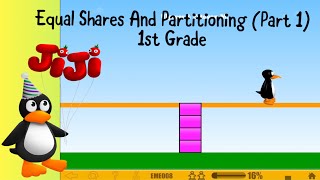 ST Math 1st Grade  Equal Shares And Partitioning Part 1 [upl. by Barbara-Anne]