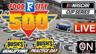 🔴Food City 500 QualifyingPractice at Bristol Live Nascar Cup Series Race Audio Live Leaderboard [upl. by Bearce]