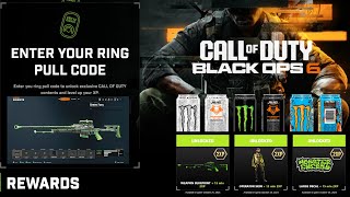 BLACK OPS 6 How to REDEEM and CLAIM MONSTER ENERGY XP amp SKINS [upl. by Olivero291]