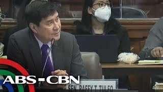 Senate committee holds investigation on Salilig hazing death [upl. by Cristionna250]