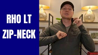 Arcteryx Rho LT ZipNeck Review  Premium technical fleece [upl. by Edialeda]