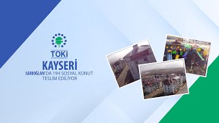 Kayseri Sarıoğlan 194 Sosyal Konut [upl. by Ocer]