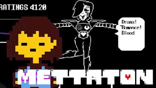 Batalha do MettatonRota Pacifista — Undertale [upl. by Naima267]