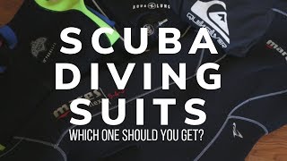 Selecting a Wetsuit  Quick Scuba Tips [upl. by Wauters970]