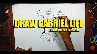 DRAW MY LIFE quotGABRIELquot  Spesial Thanks for 10K Subscriber [upl. by Reeta]