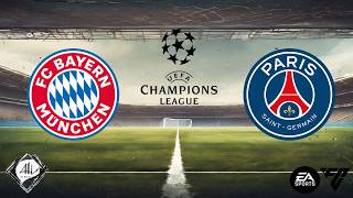 Bayern de Munique x PSG  5 rodada da Uefa Champions League 2425  EA FC [upl. by Ebocaj535]