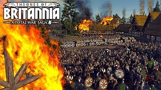 The Greatest Total War Thrones Of Britannia Siege Battle [upl. by Valerie]