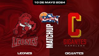 Leones de Ponce vs Gigantes de Carolina  BSN2024 [upl. by Lundt868]