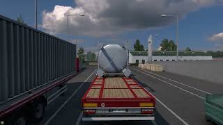 Euro Truck Simulator 2 opslagtank wegbrengen van Dusseldorf naar Bremen [upl. by Amata681]