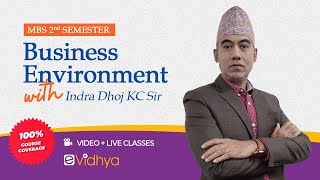 Environment Analysis Business Environment in Nepal Indra Dhoj KC MBS 2nd Year eVidhya [upl. by Oimetra237]