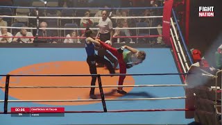 Alexandra Dimitrova vs Yasmine Talha [upl. by Nash]