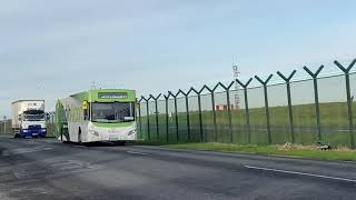 69610 First Aircoach Bus Dublin Airport [upl. by Silera]