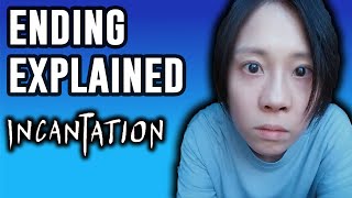 Incantation Explained  Taiwanese Movie and Ending Explained [upl. by Atilam]