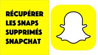 Comment récupérer les Snaps supprimés sur Snapchat [upl. by Galang]