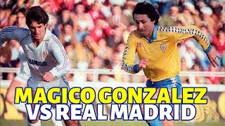 🇸🇻 Jugadas Inéditas  Mágico González vs Real Madrid Semifinales Copa del Rey 198990 🇸🇻 [upl. by Delora300]