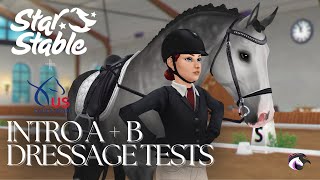 Star Stable Online  USEF Dressage Tests Intro A amp B [upl. by Calabrese]