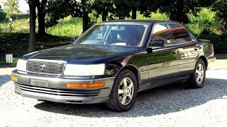 1991 Toyota Celsior CSpec UCF11 USA Import Japan Auction Purchase Review [upl. by Isnyl]