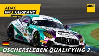 Live Qualifying 2  ADAC GT4 Germany  Motorsport Arena Oschersleben [upl. by Airdnekal]